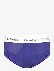 Calvin Klein - 3P HIP BRIEF - mažiausios kainos - ptm gry, spc blu, vprs gry w/ wt wb - 2