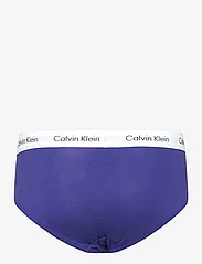 Calvin Klein - 3P HIP BRIEF - mažiausios kainos - ptm gry, spc blu, vprs gry w/ wt wb - 3