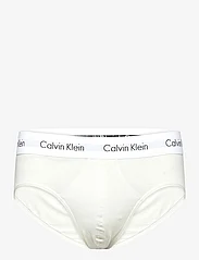 Calvin Klein - HIP BRIEF 3PK - lowest prices - ptm gry, spc blu, vprs gry w/ wt wb - 4