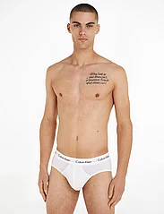 Calvin Klein - 3P HIP BRIEF - multipack underpants - black/white/grey heather - 0