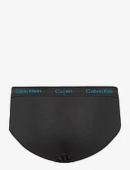 Calvin Klein - 3P HIP BRIEF - zemākās cenas - b- vivid bl/arona/sageb grn lgs - 5