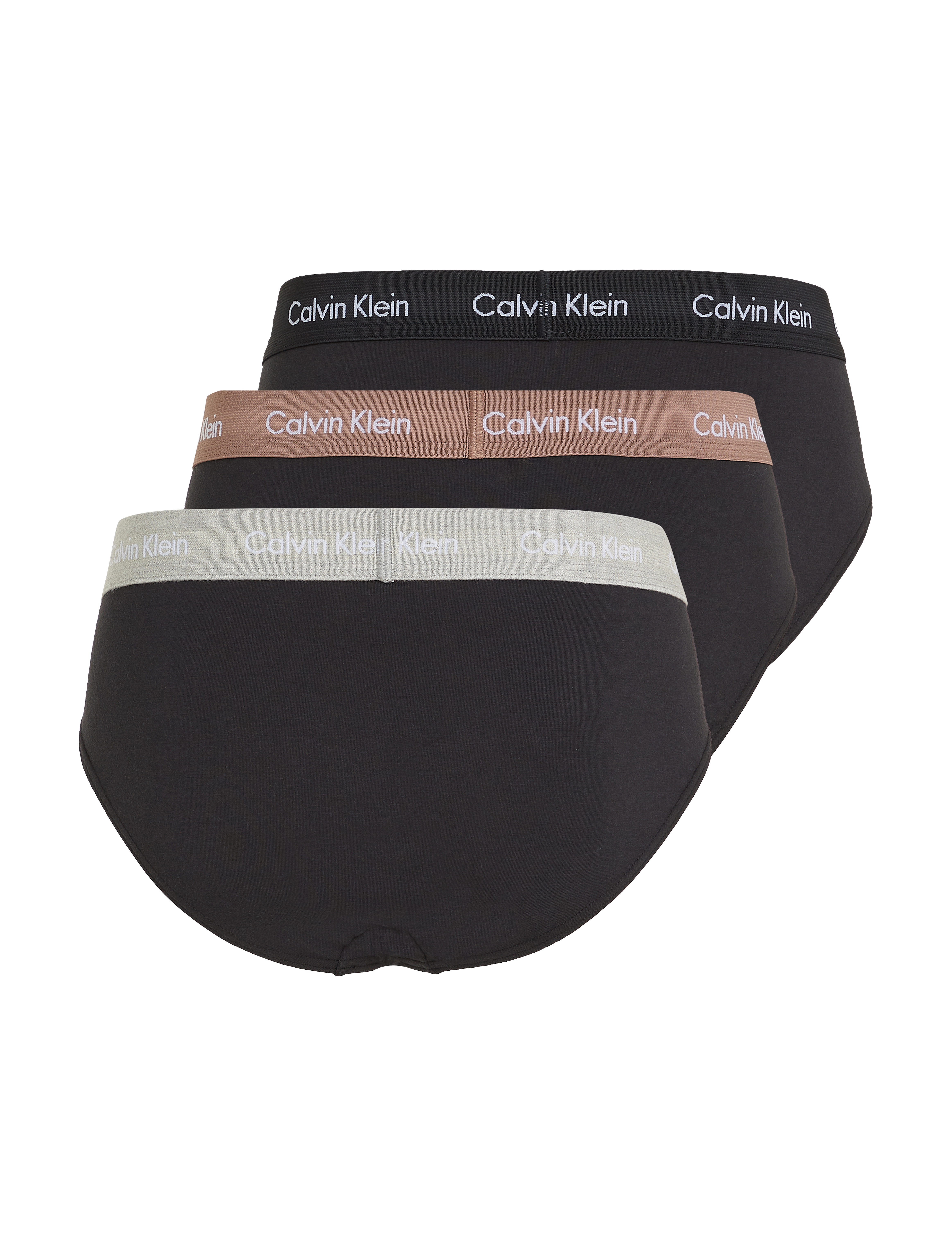 Calvin Klein - 3P HIP BRIEF - black, shade, slate turquoise - 2