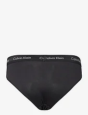 Calvin Klein - 3P HIP BRIEF - herren slips - b-wild aster, auth grey, arctic lg - 3