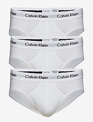 Calvin Klein - 3P HIP BRIEF - heren slips - white - 1