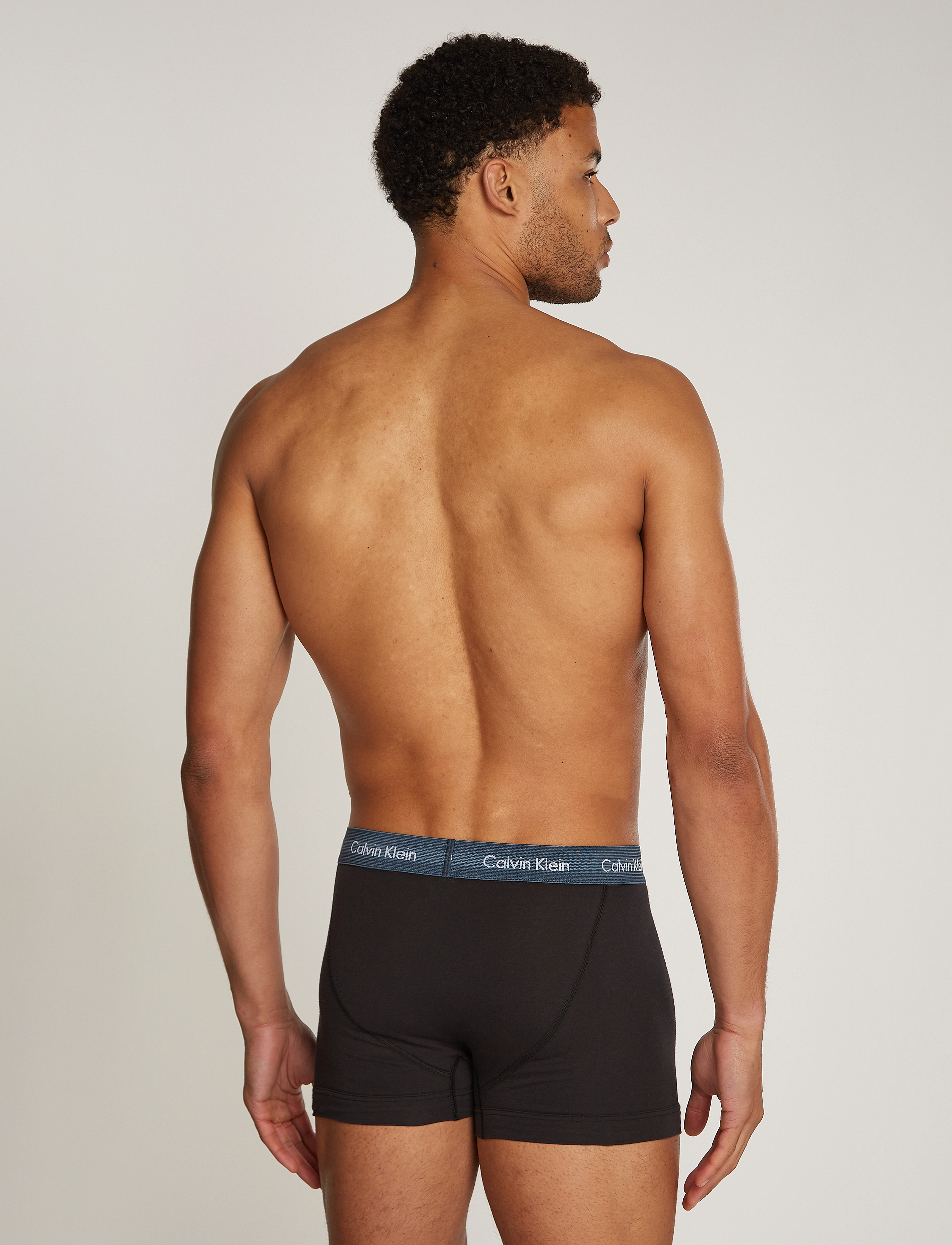 Calvin Klein - Trunk 3pk - b- blk, hemisphere bl, ash wbs - 2