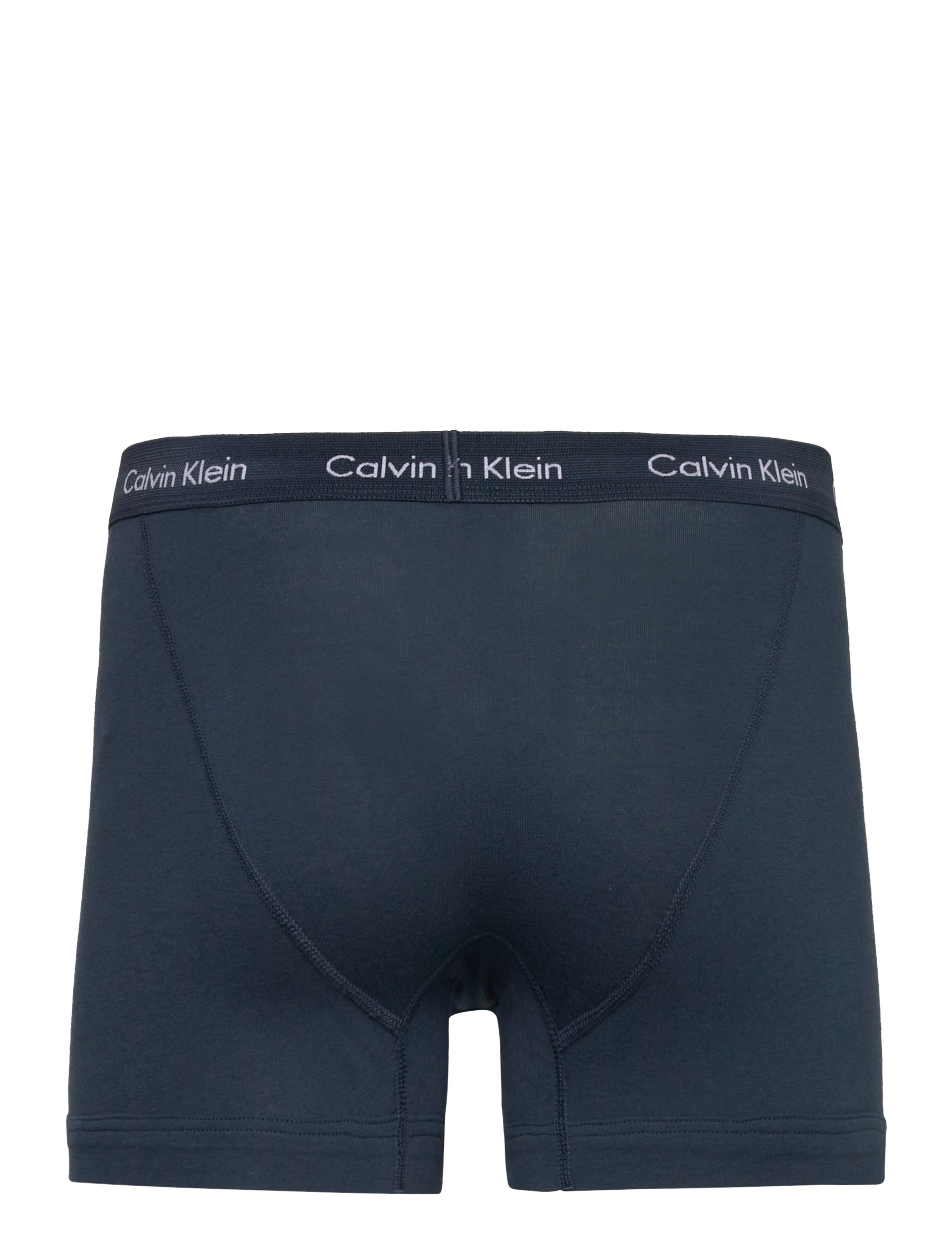Calvin Klein - Trunk 3pk - blk, diamond logo_gr heath, n stone - 5