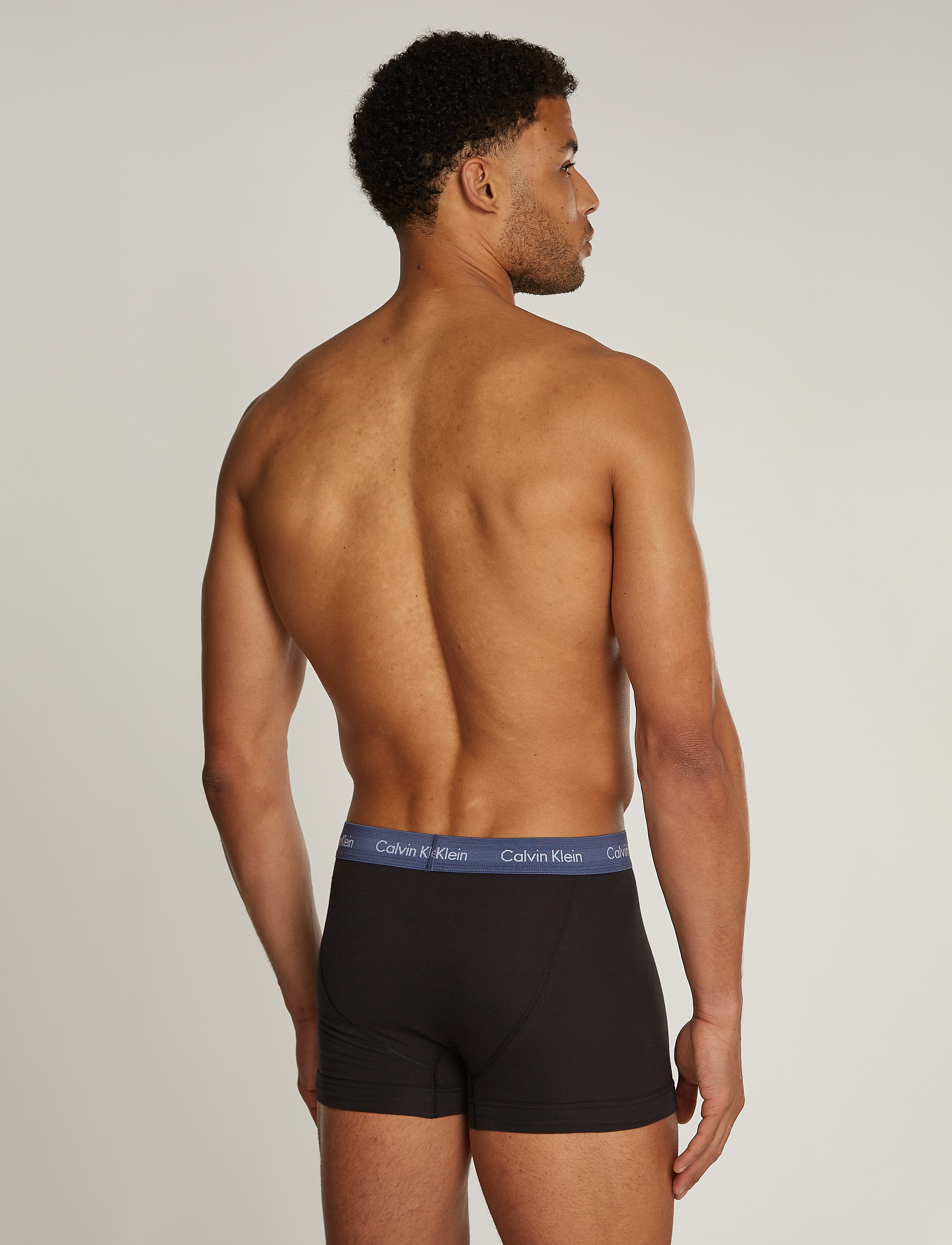 Calvin Klein - Trunk 3pk - b- r iris, grey heat, dusty tan wbs - 2