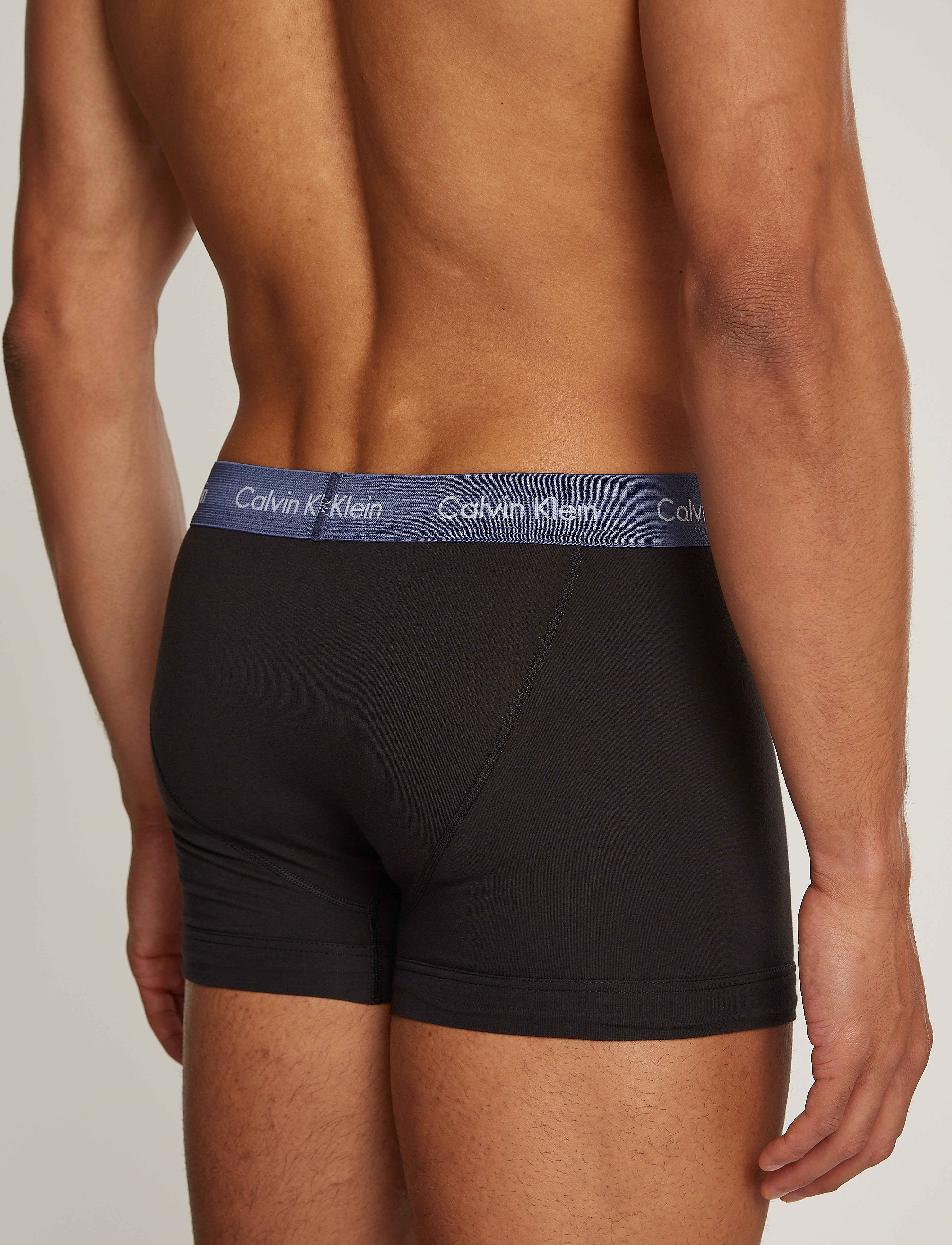Calvin Klein - Trunk 3pk - b- r iris, grey heat, dusty tan wbs - 3