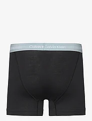 Calvin Klein - TRUNK 3PK - bokserki - b- vivid bl, arona, sageb grn wbs - 3