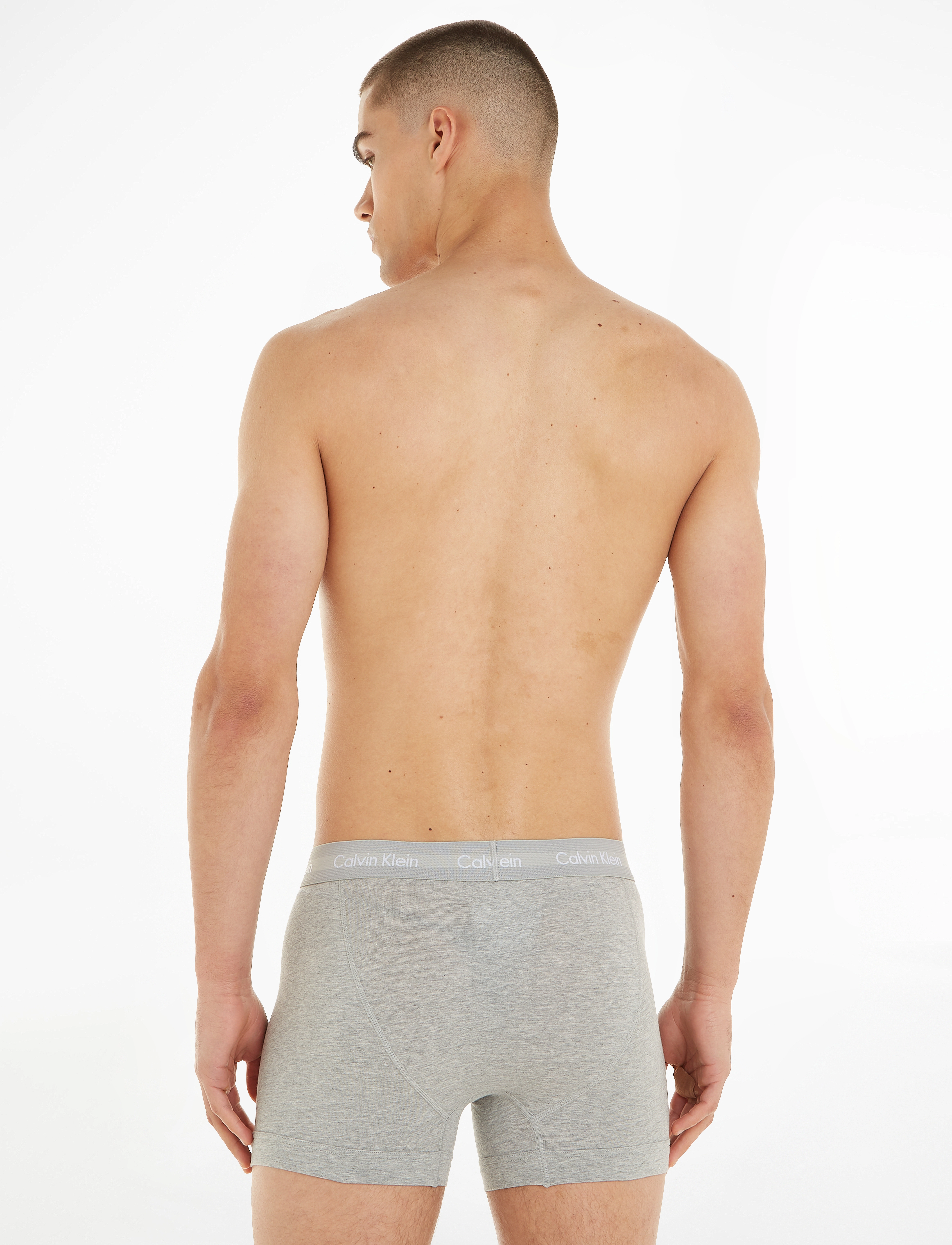 Calvin Klein - Trunk 3pk - black   grey heather   subdued logo - 3