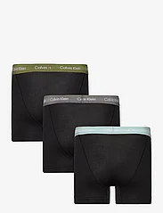 Calvin Klein - TRUNK 3PK - laveste priser - b- w/olv brc crol gry, gry mist wbs - 1