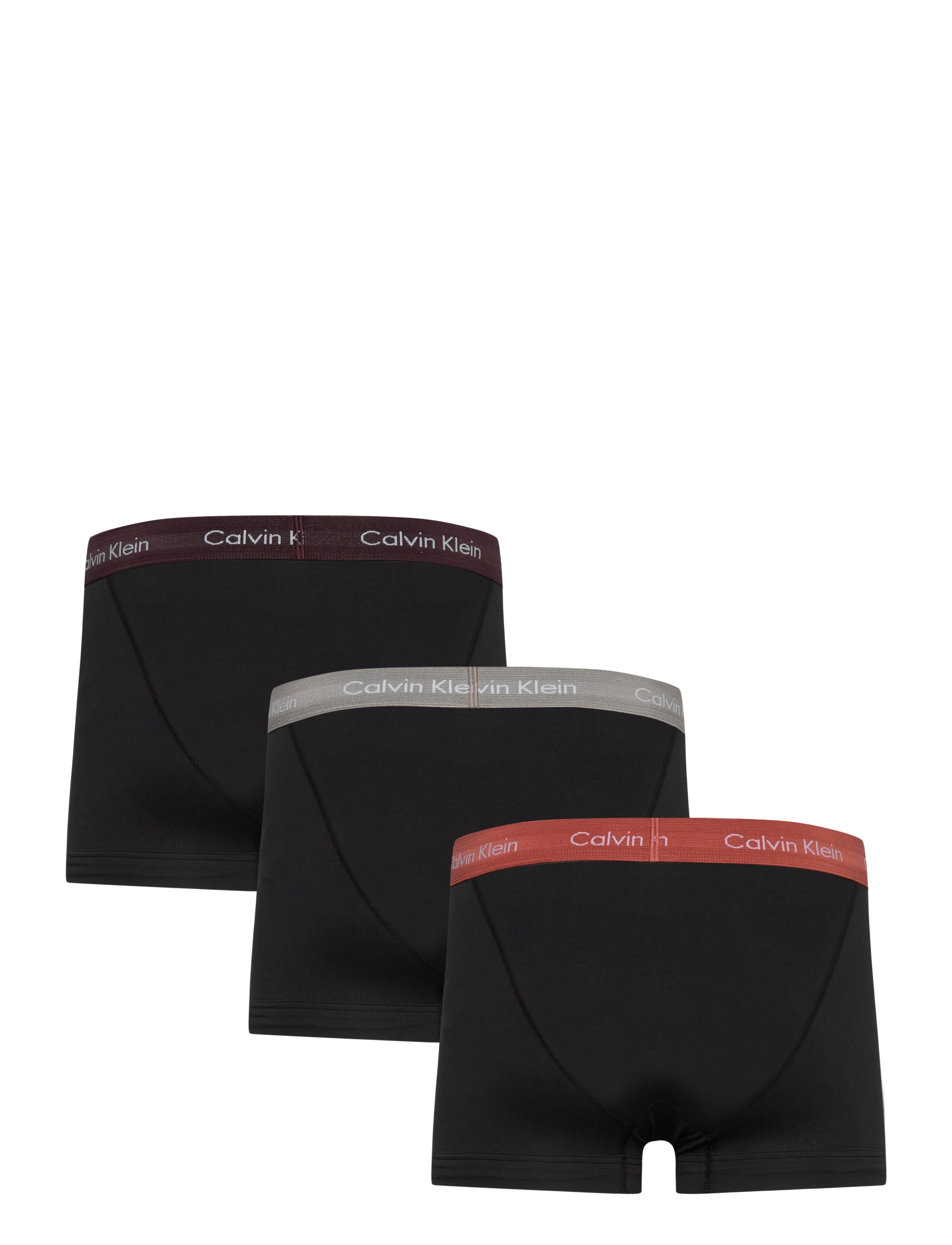 Calvin Klein - Trunk 3pk - b- rock ridge, fudge, bruchetta wbs - 3
