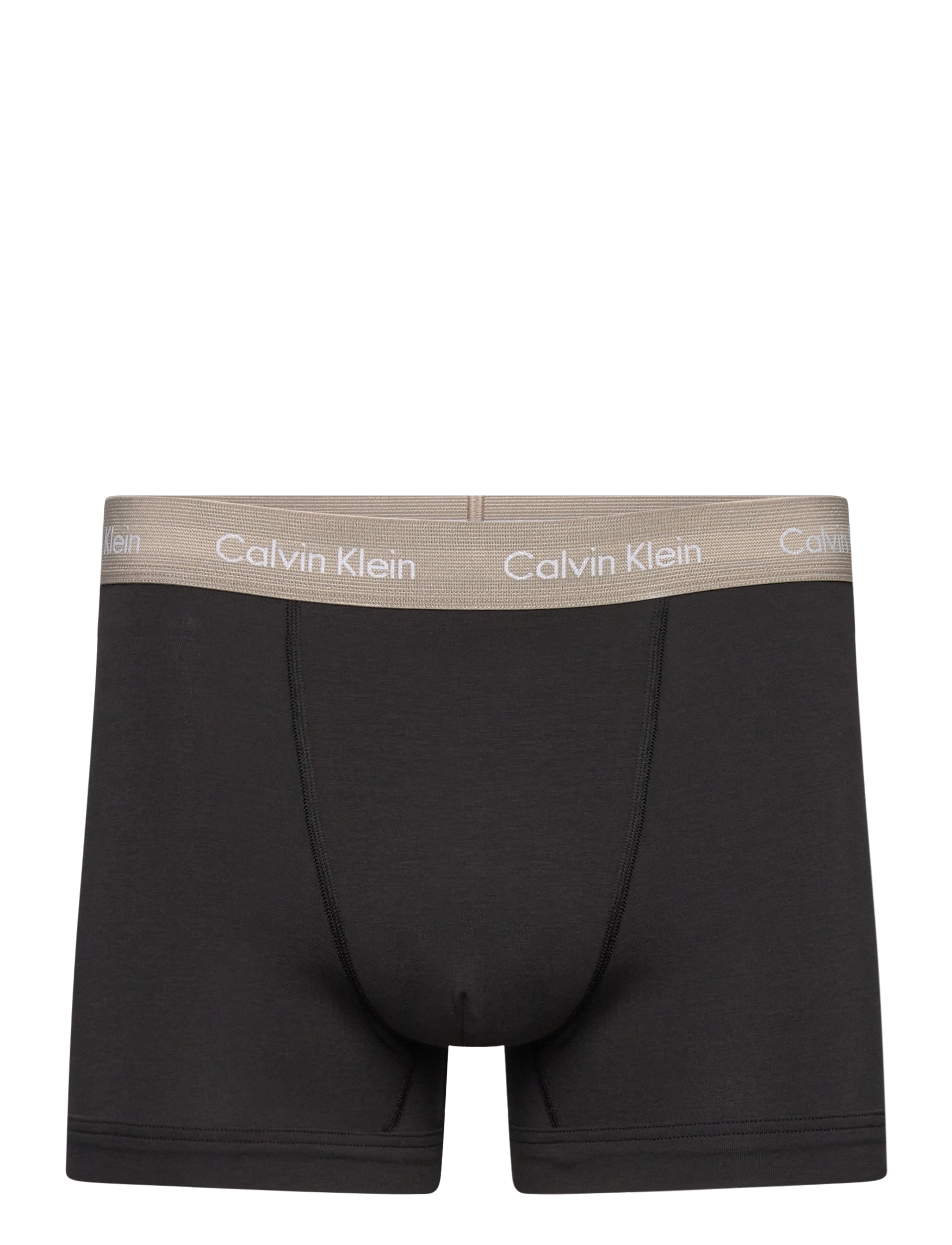 Calvin Klein - Trunk 3pk - bb w/ wht, qrll, vntg khk wbs - 5