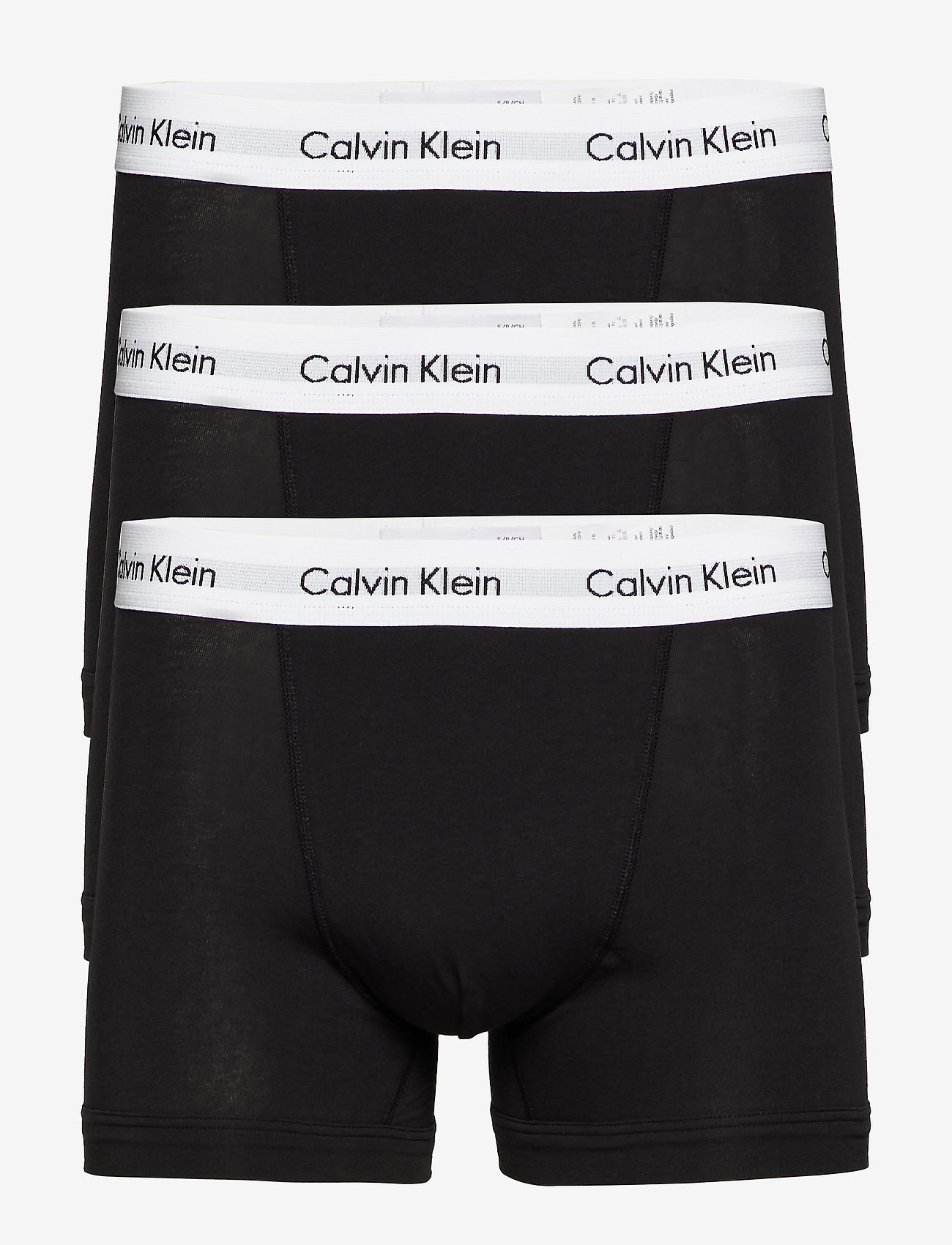 Calvin Klein - 3P TRUNK - unterhosen im multipack - black - 1