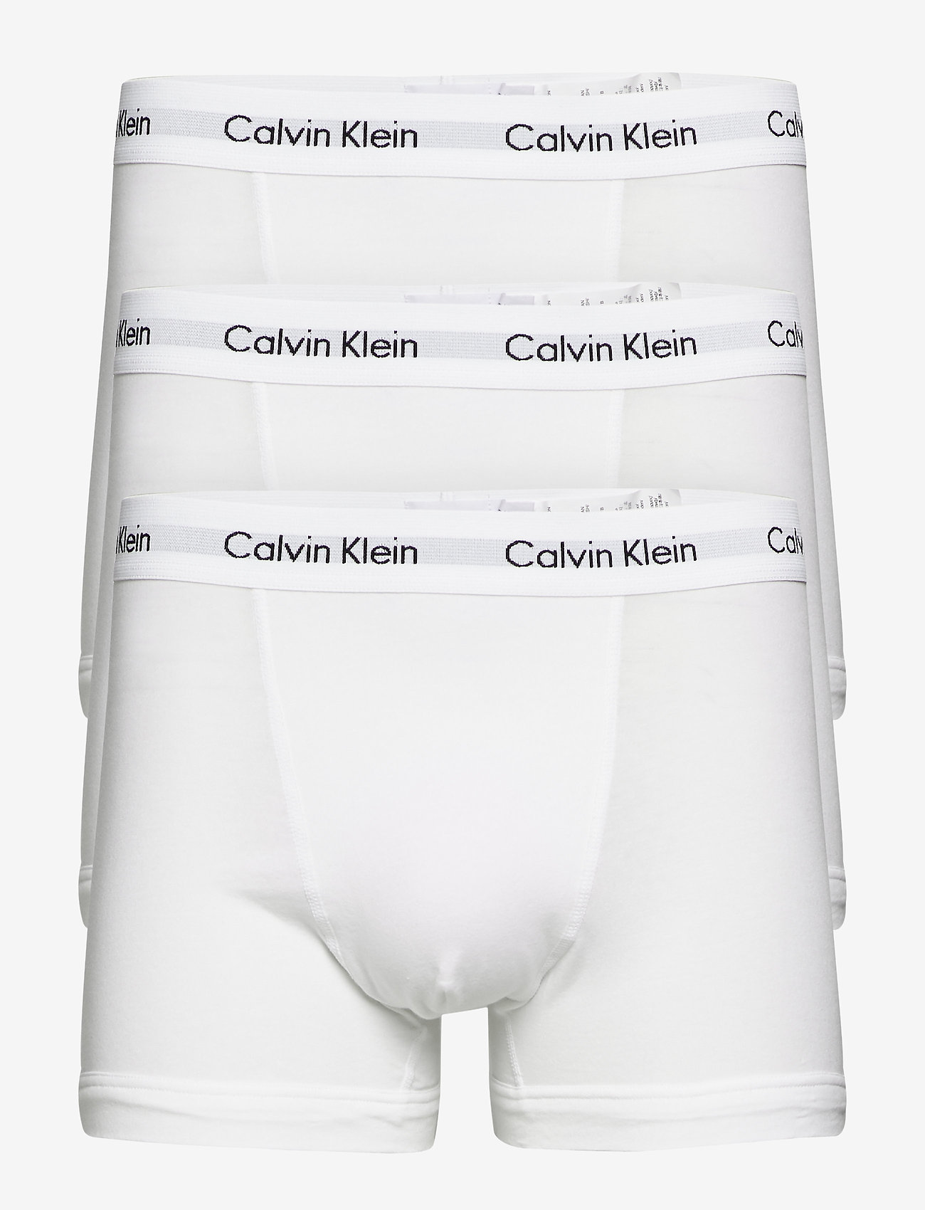 Calvin Klein - 3P TRUNK - majtki w wielopaku - white - 1