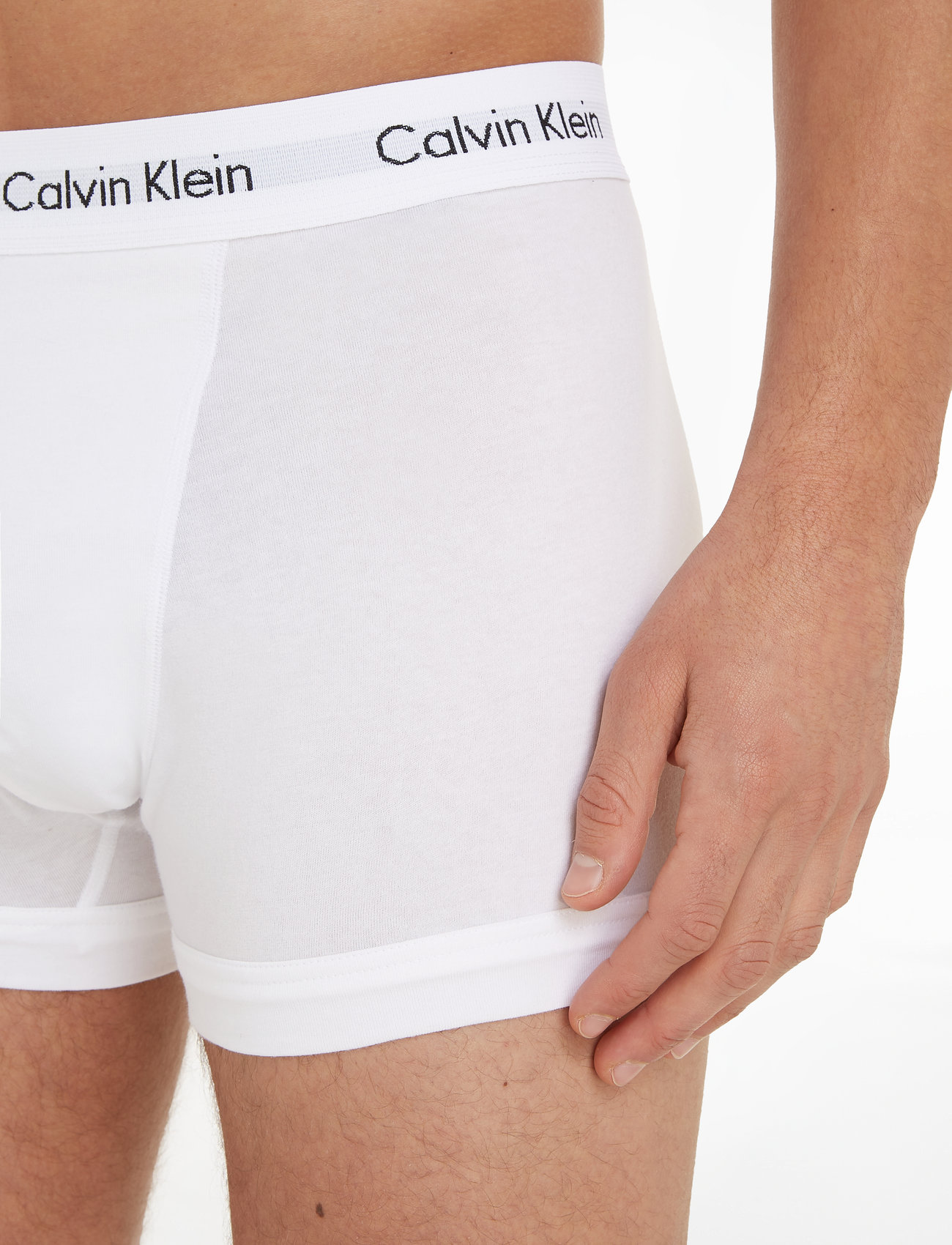 Calvin Klein - 3P TRUNK - boxer briefs - white - 3