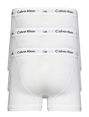 Calvin Klein - TRUNK 3PK - unterhosen im multipack - white - 12