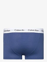 Calvin Klein - 3P LOW RISE TRUNK - boxer briefs - marron, skyway, true nv w/ wt wbs - 5