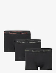 Calvin Klein - 3P LOW RISE TRUNK - die niedrigsten preise - b- eclyps, mcca ornge, olv brnch lg - 0