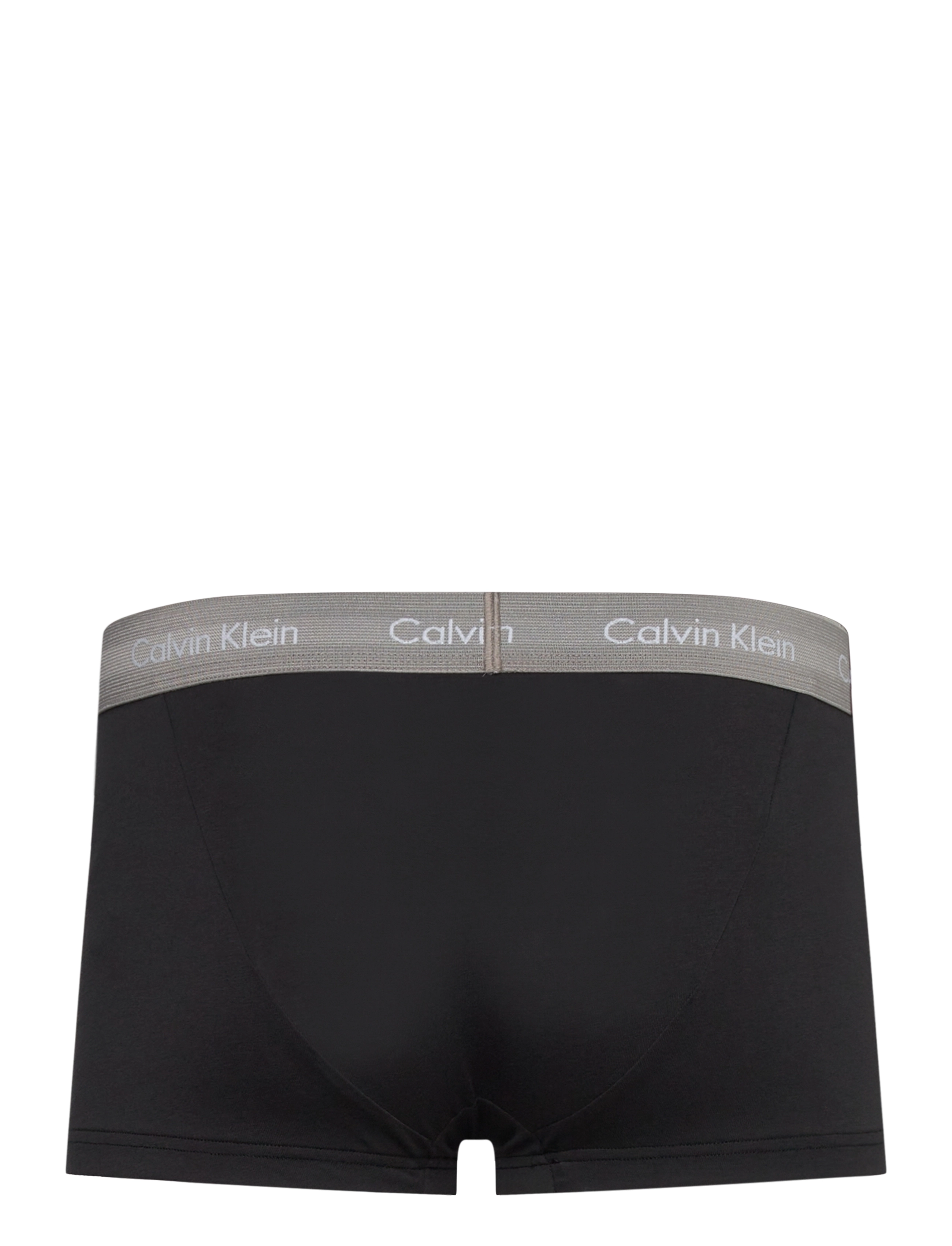 Calvin Klein - Low Rise Trunk 3pk - b- rock ridge, fudge, bruchetta wbs - 5