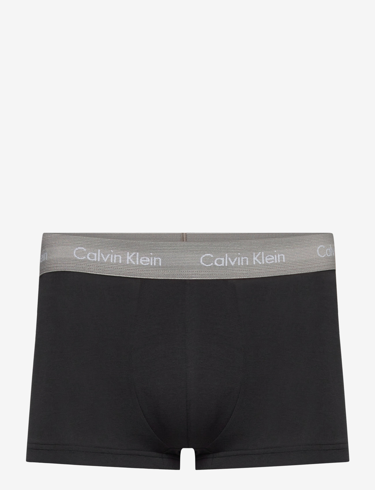Calvin Klein - 3P LOW RISE TRUNK - b- rock ridge, fudge, bruchetta wbs - 4