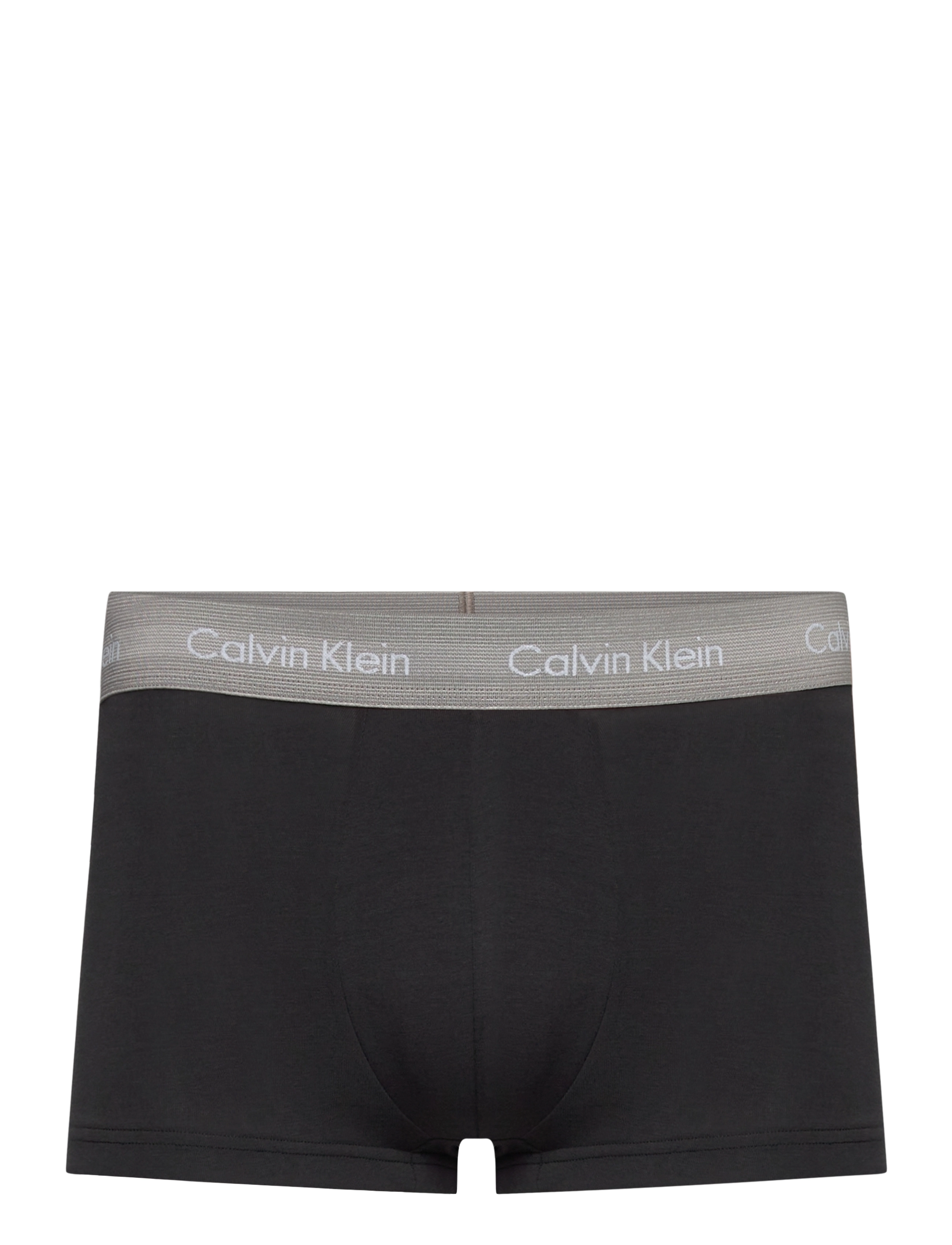 Calvin Klein - 3P LOW RISE TRUNK - b- rock ridge, fudge, bruchetta wbs - 4