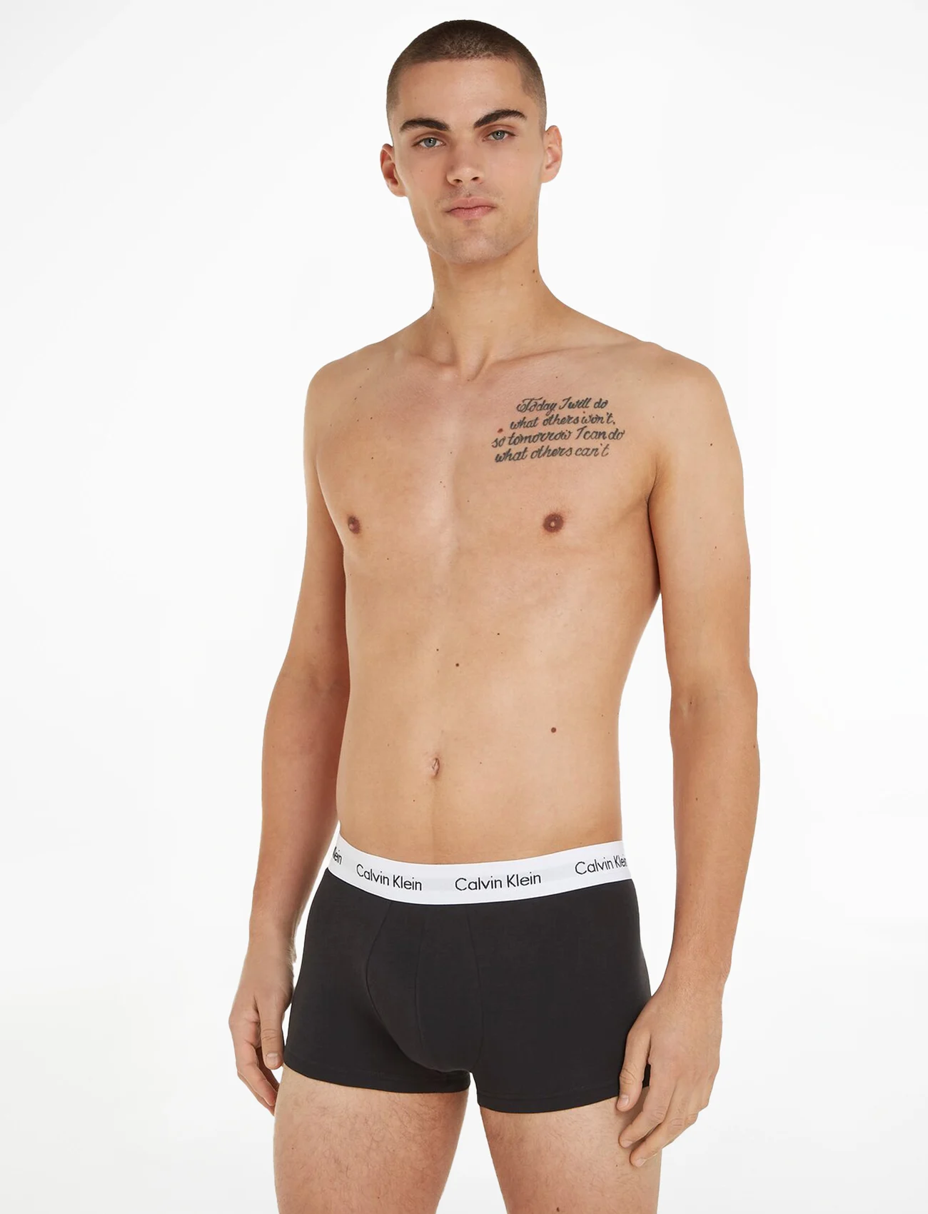 Calvin Klein - 3P LOW RISE TRUNK - lot de sous-vêtements - black - 0