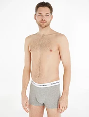 Calvin Klein - LOW RISE TRUNK 3PK - multipack underpants - grey heather - 0