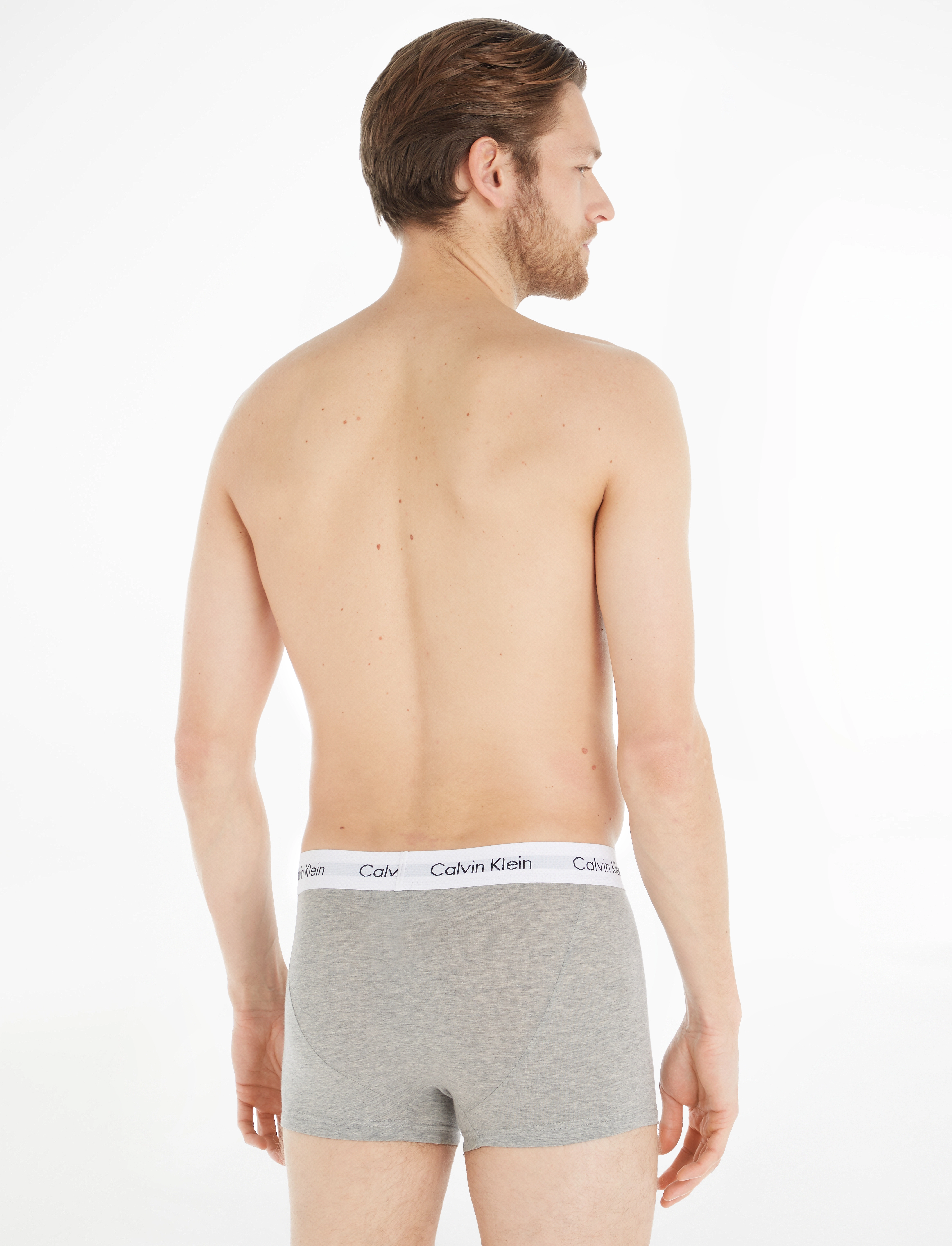 Calvin Klein - 3P LOW RISE TRUNK - grey heather - 3