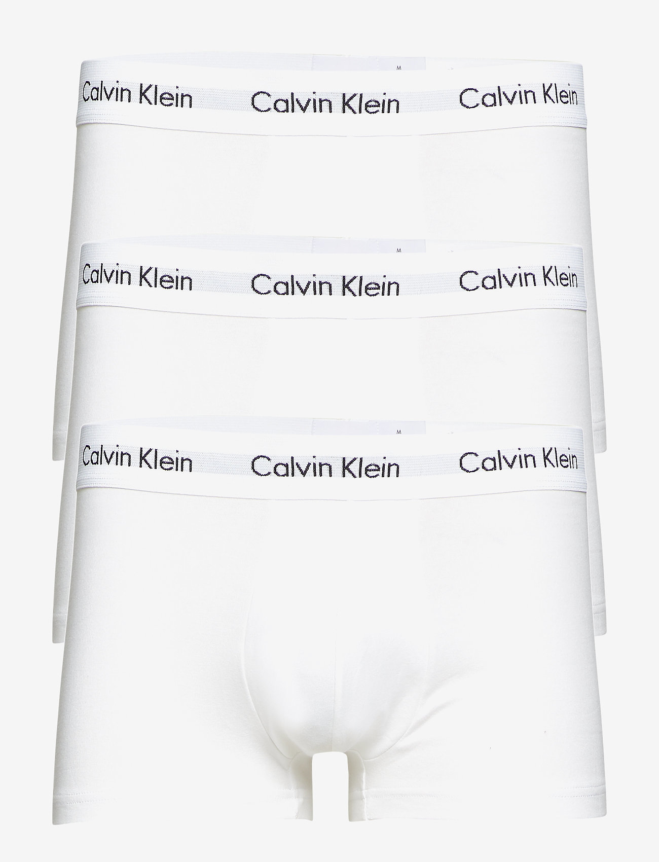 Calvin Klein - LOW RISE TRUNK 3PK - mažiausios kainos - white - 0