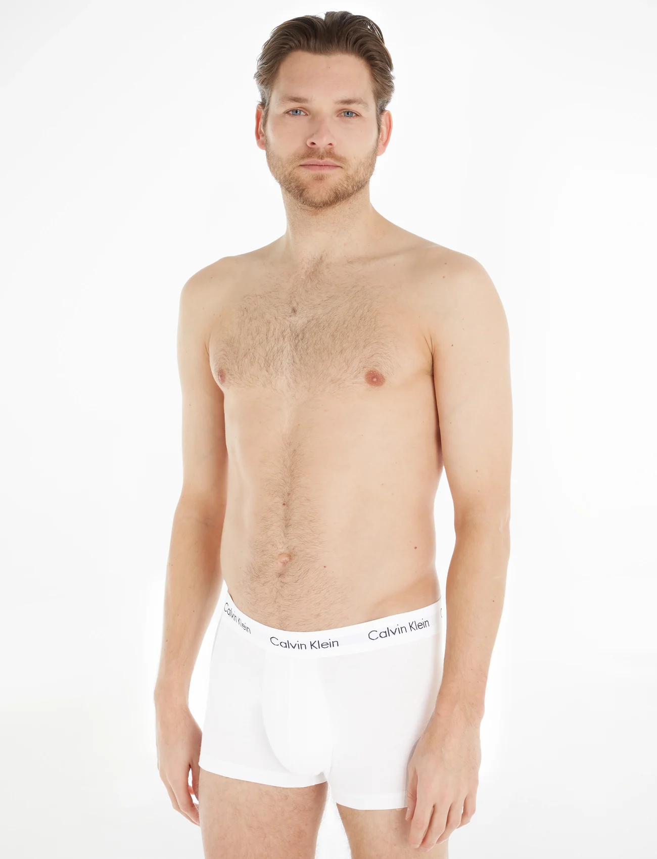 Calvin Klein - LOW RISE TRUNK 3PK - multipack underbukser - white - 0