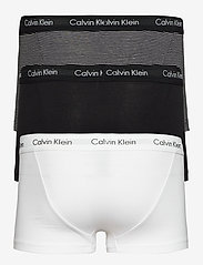 Calvin Klein - 3P LOW RISE TRUNK - multipack underbukser - white/ b&w stripe/ black - 2