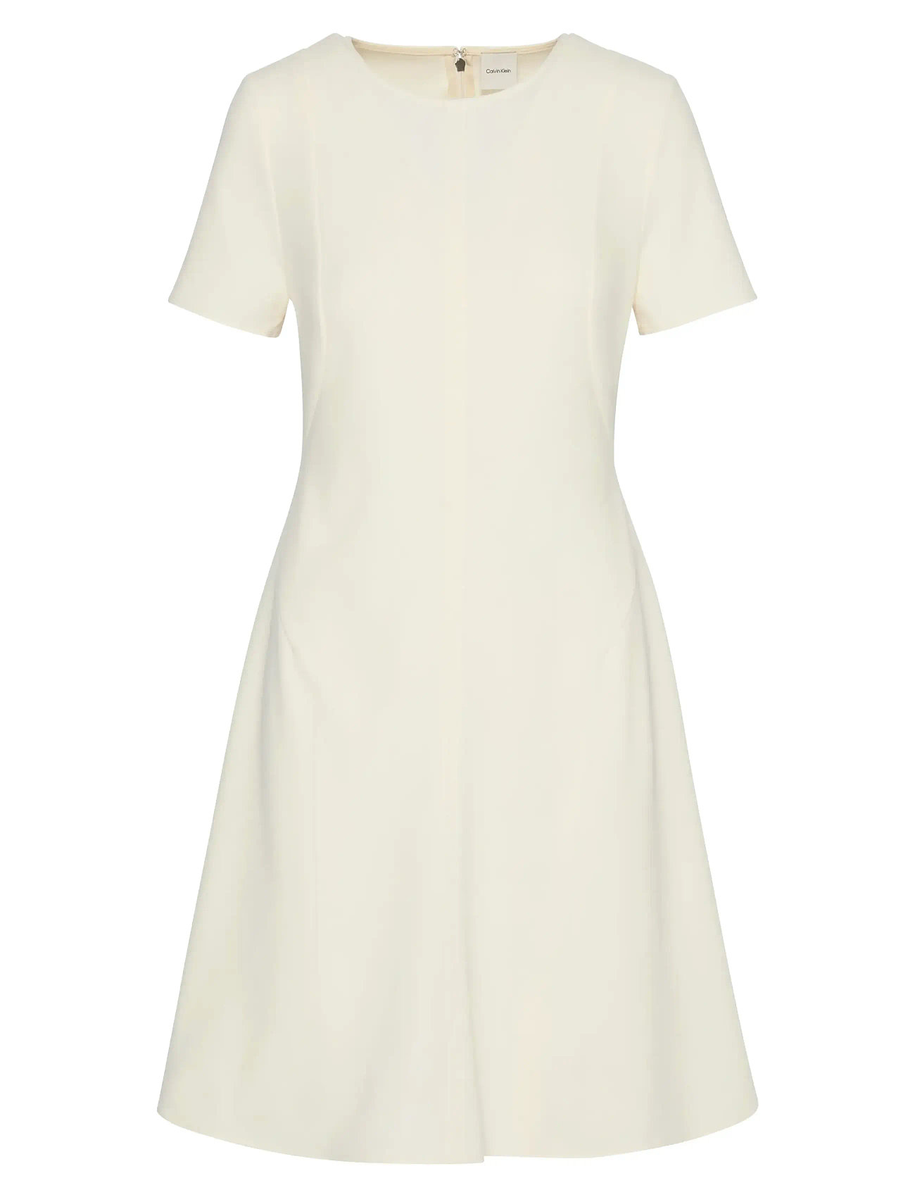 Calvin Klein Scuba Fit And Flare Dress - - 34 1