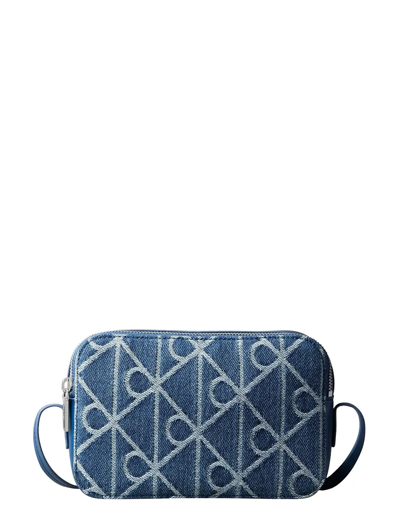 Calvin Klein Emblem Aop Denim Camera Bag - - ONE SIZE 1