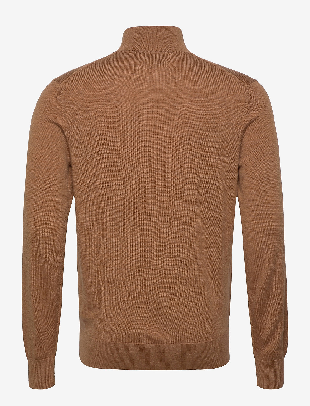 Calvin Klein - SUPERIOR WOOL MOCK PULLOVER - travertine - 1