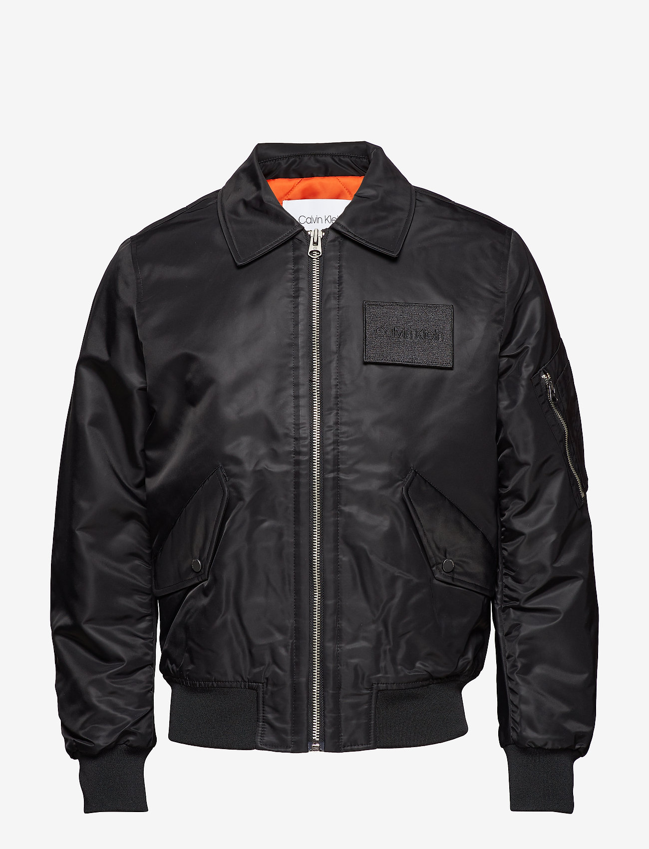 Calvin Klein - CWU FLIGHT JACKET - perfect black - 0