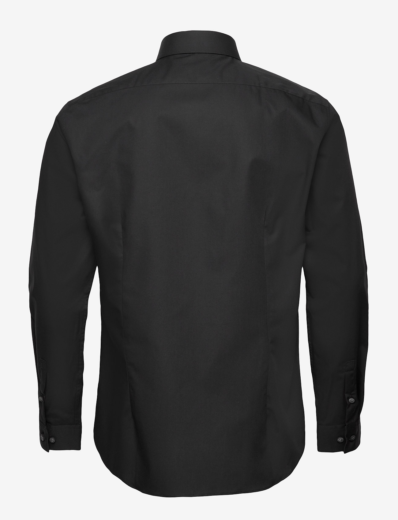 Calvin Klein - POPLIN STRETCH SLIM SHIRT - df black - 1