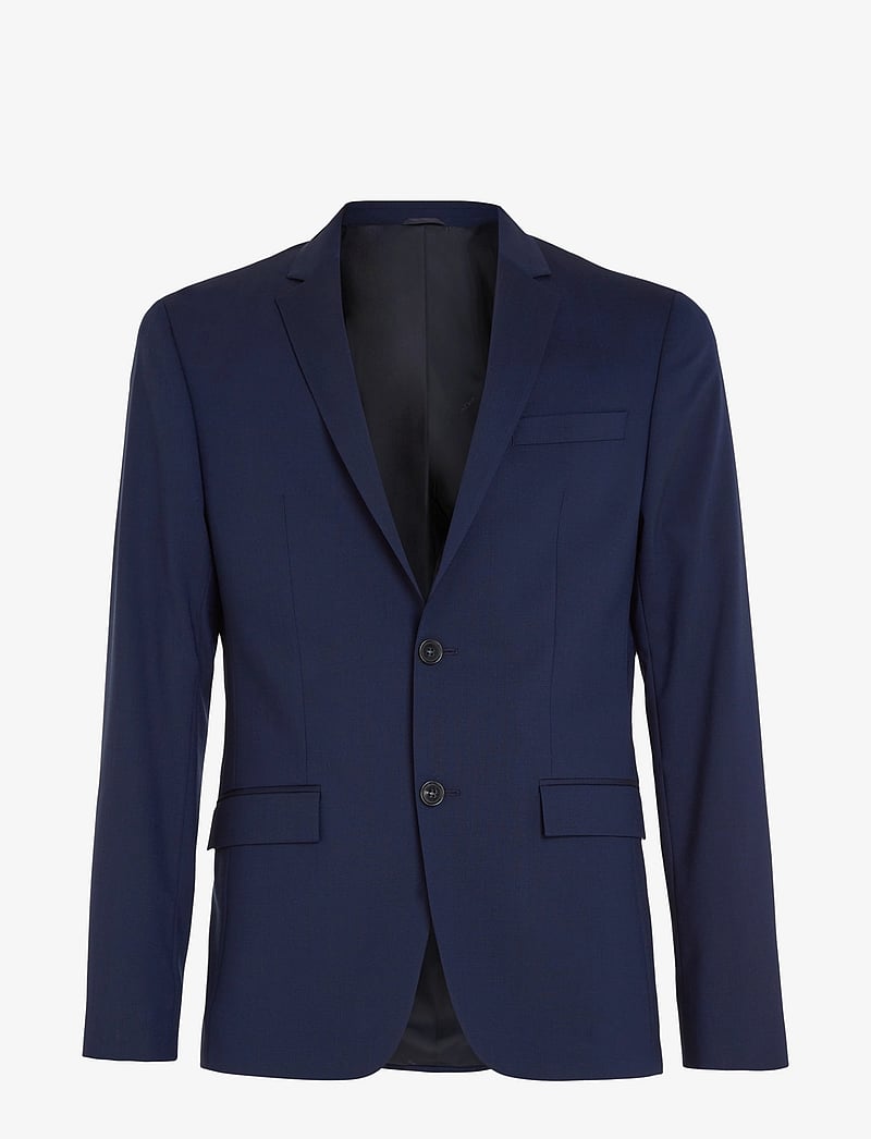 Calvin Klein - STRETCH WOOL SLIM SUIT BLAZER - einreiher - ink blue - 1
