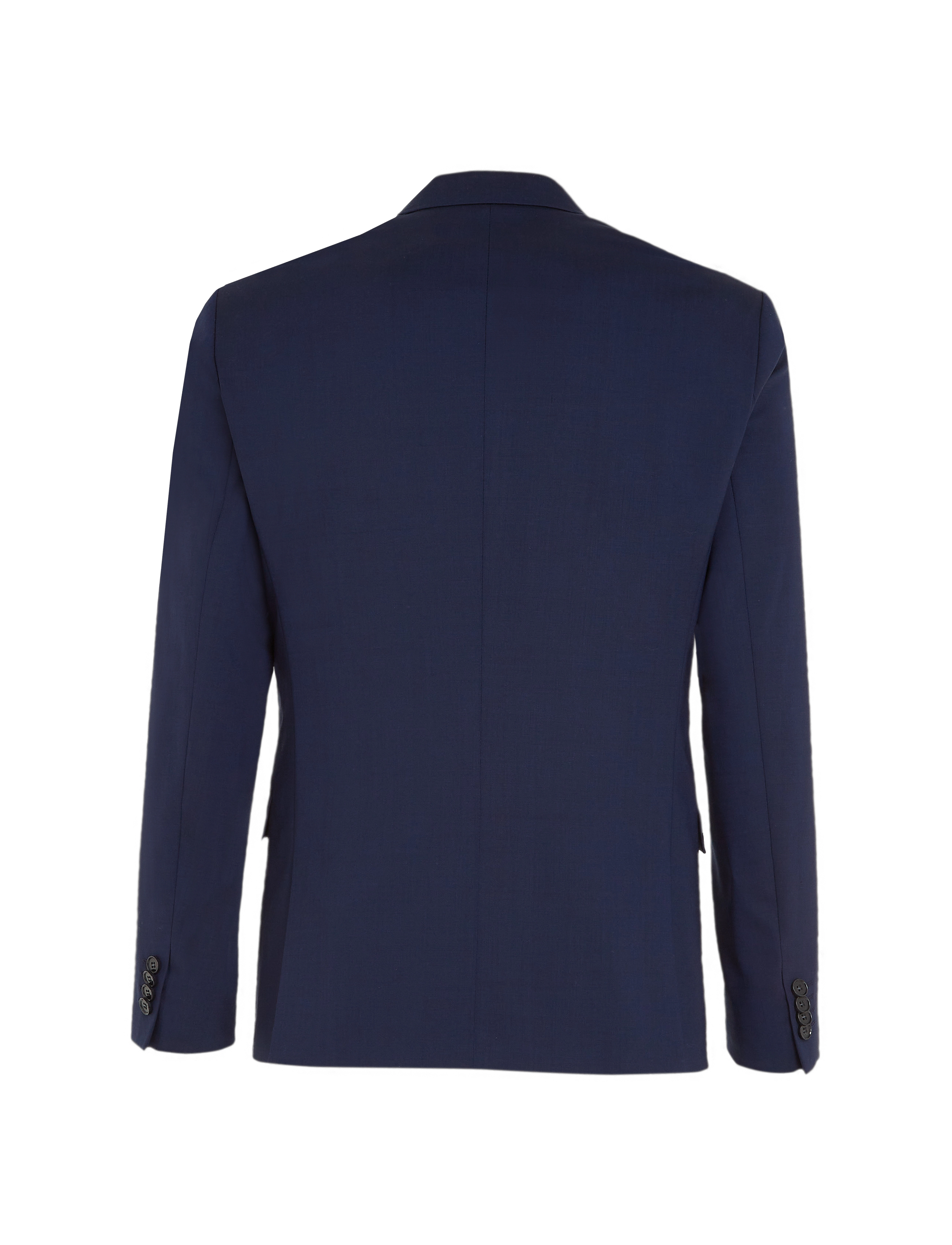 Calvin Klein - STRETCH WOOL SLIM SUIT BLAZER - Ühe rinnatisega pintsakud - ink blue - 2