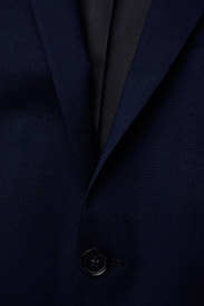 Calvin Klein - STRETCH WOOL SLIM SUIT BLAZER - blazers met enkele rij knopen - ink blue - 4