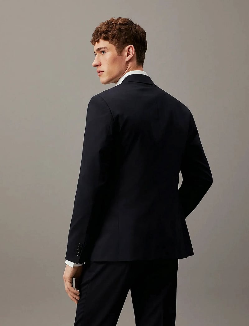 Calvin Klein - STRETCH WOOL SLIM SUIT BLAZER - Žaketes ar vienas pogas aizdari - midnight navy - 3