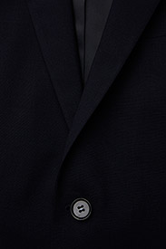 Calvin Klein - STRETCH WOOL SLIM SUIT BLAZER - enkeltkneppede blazere - midnight navy - 5