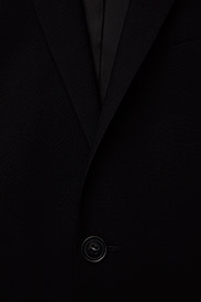 Calvin Klein - STRETCH WOOL SLIM SUIT BLAZER - Žaketes ar vienas pogas aizdari - perfect black - 5