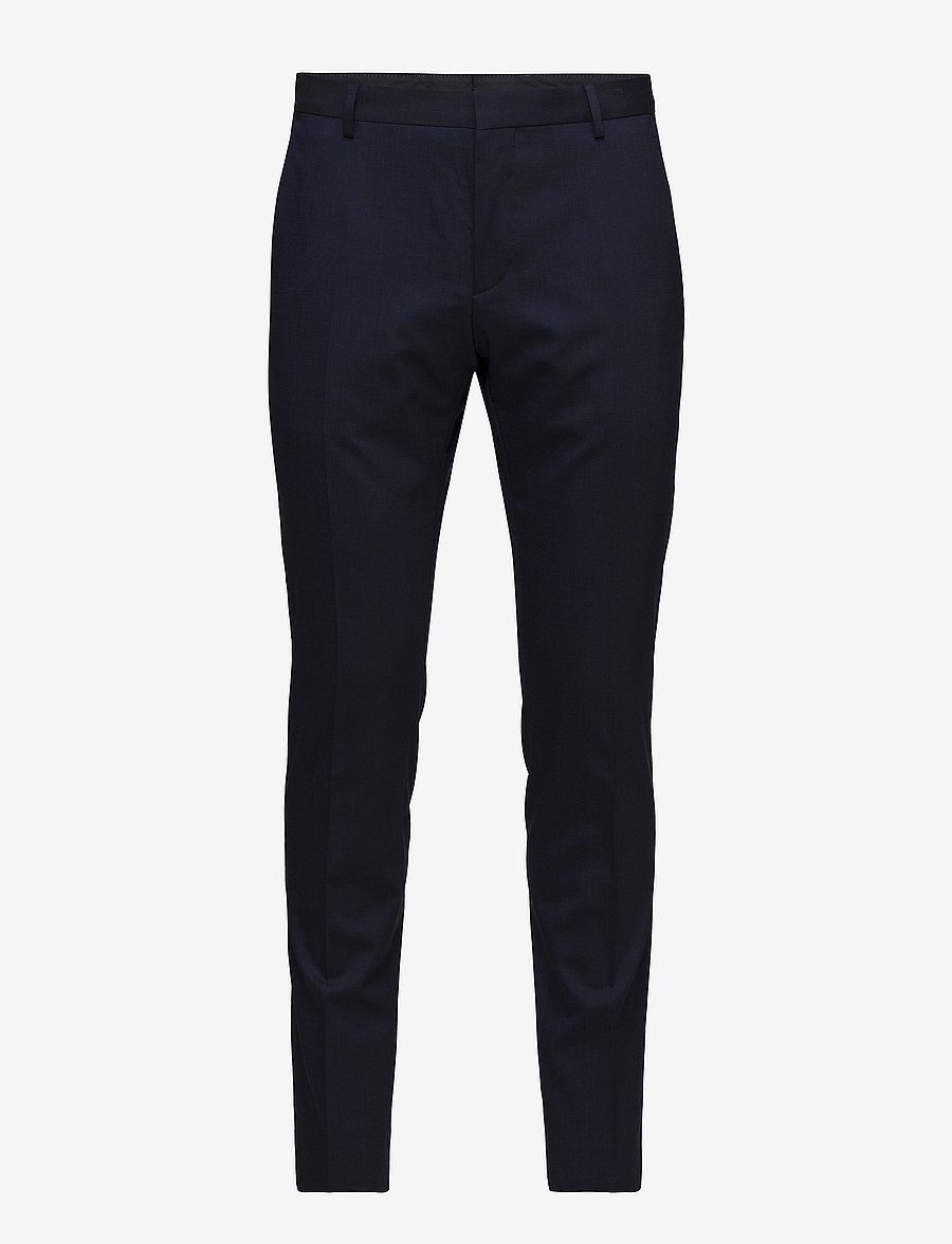 Calvin Klein - STRETCH WOOL SLIM SUIT PANT - suit trousers - ink blue - 1