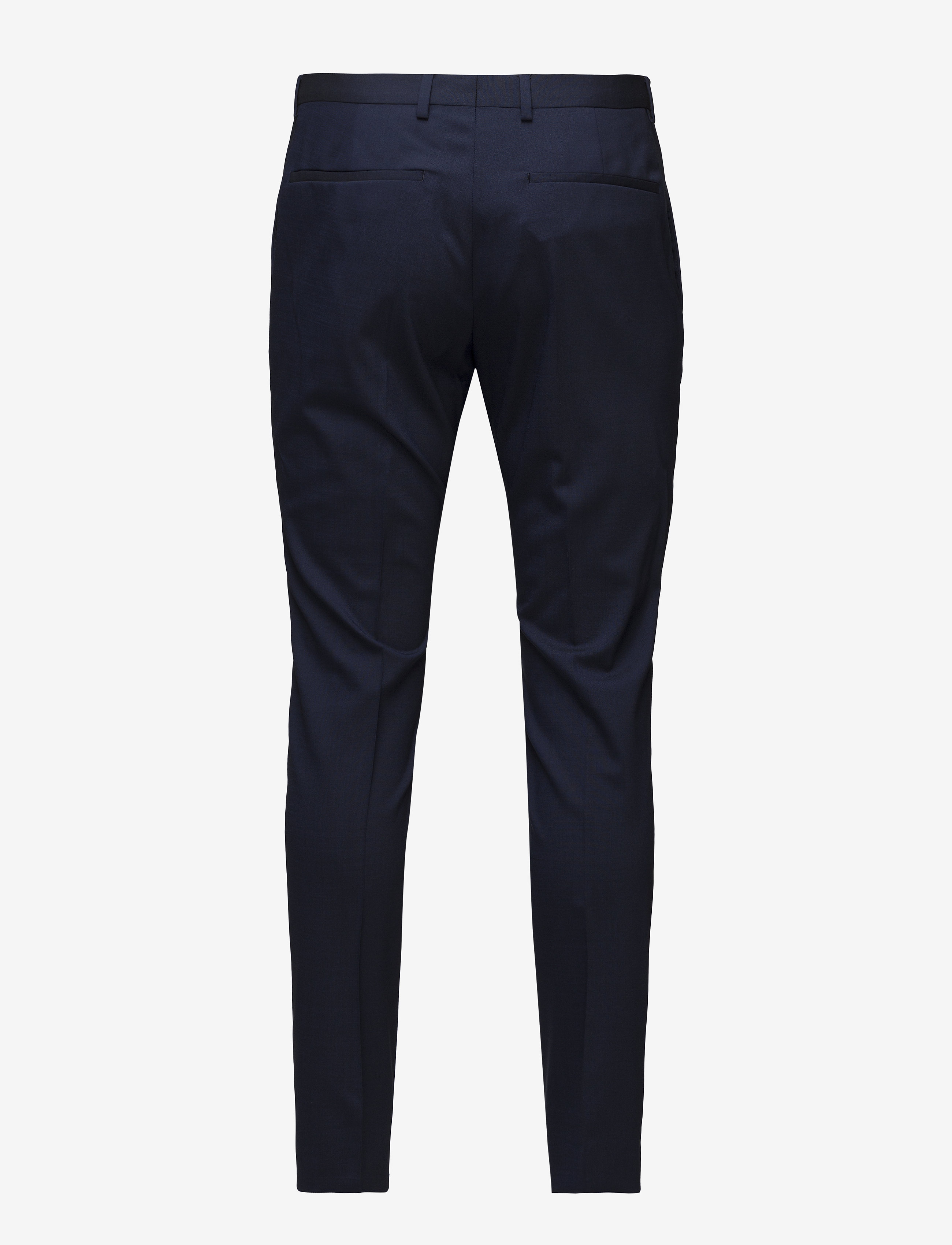 Calvin Klein - STRETCH WOOL SLIM SUIT PANT - pidulikud püksid - ink blue - 2