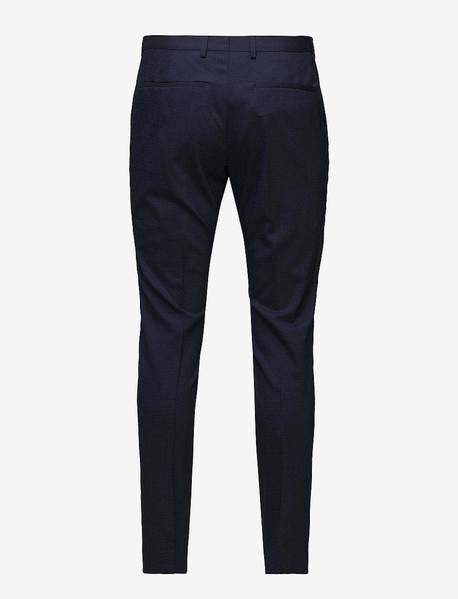 Calvin Klein - STRETCH WOOL SLIM SUIT PANT - suit trousers - ink blue - 2
