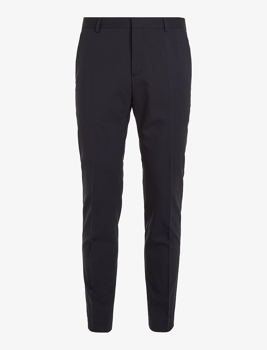 Calvin Klein - STRETCH WOOL SLIM SUIT PANT - suit trousers - midnight navy - 1