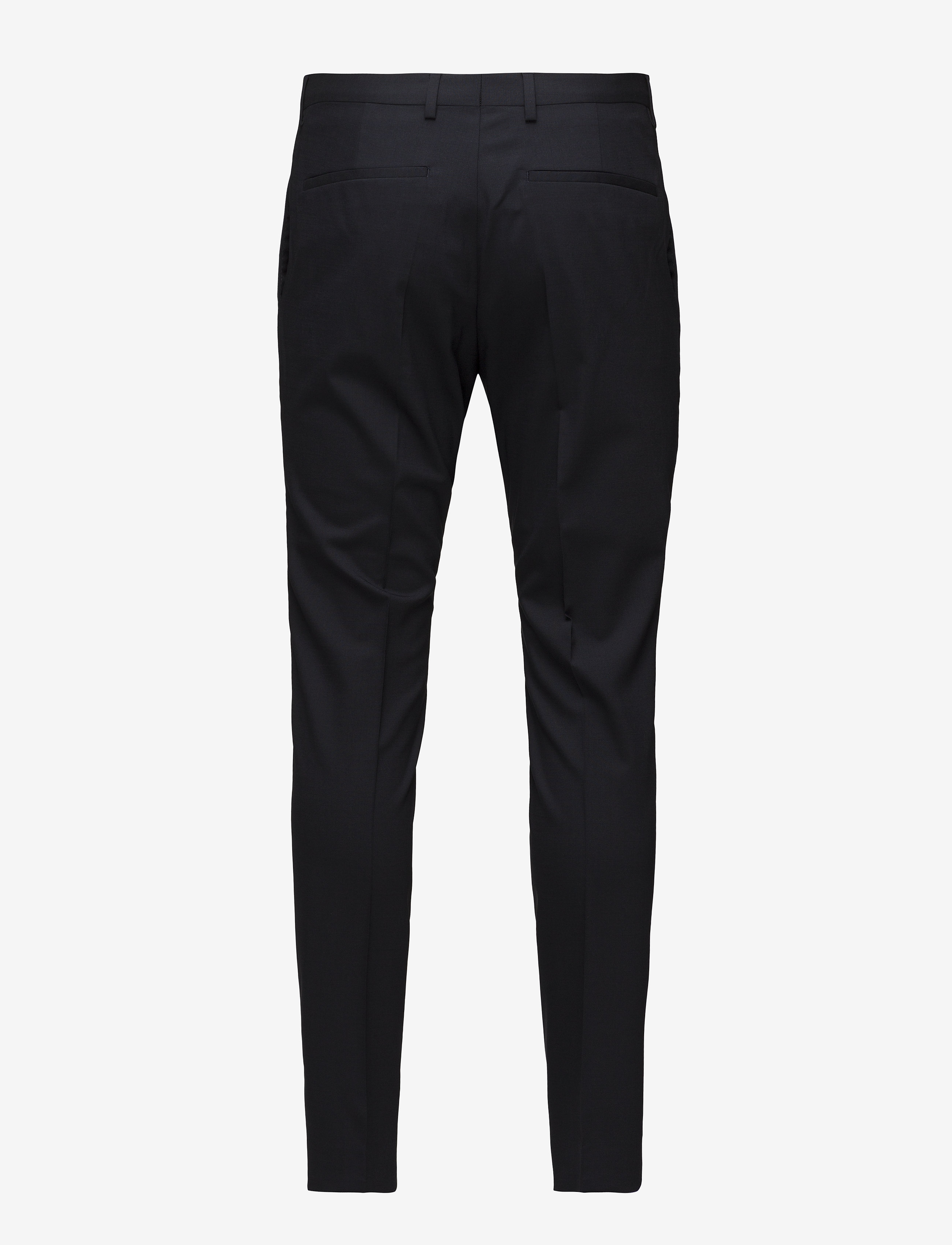 Calvin Klein - STRETCH WOOL SLIM SUIT PANT - pidulikud püksid - midnight navy - 2