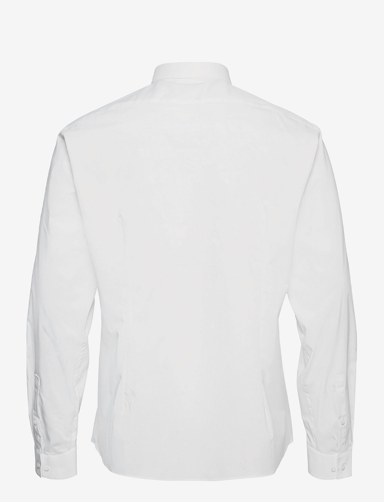 Calvin Klein - POPLIN STRETCH SLIM SHIRT - df white - 1