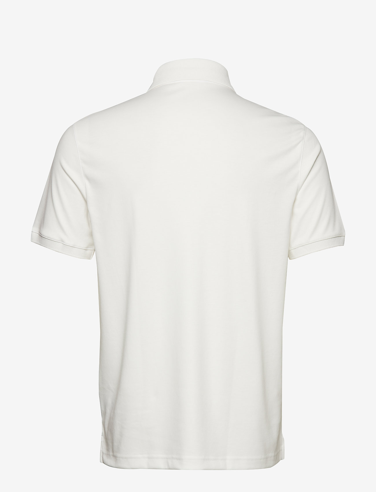 Calvin Klein - SOFT INTERLOCK CHEST LOGO POLO - calvin white - 1